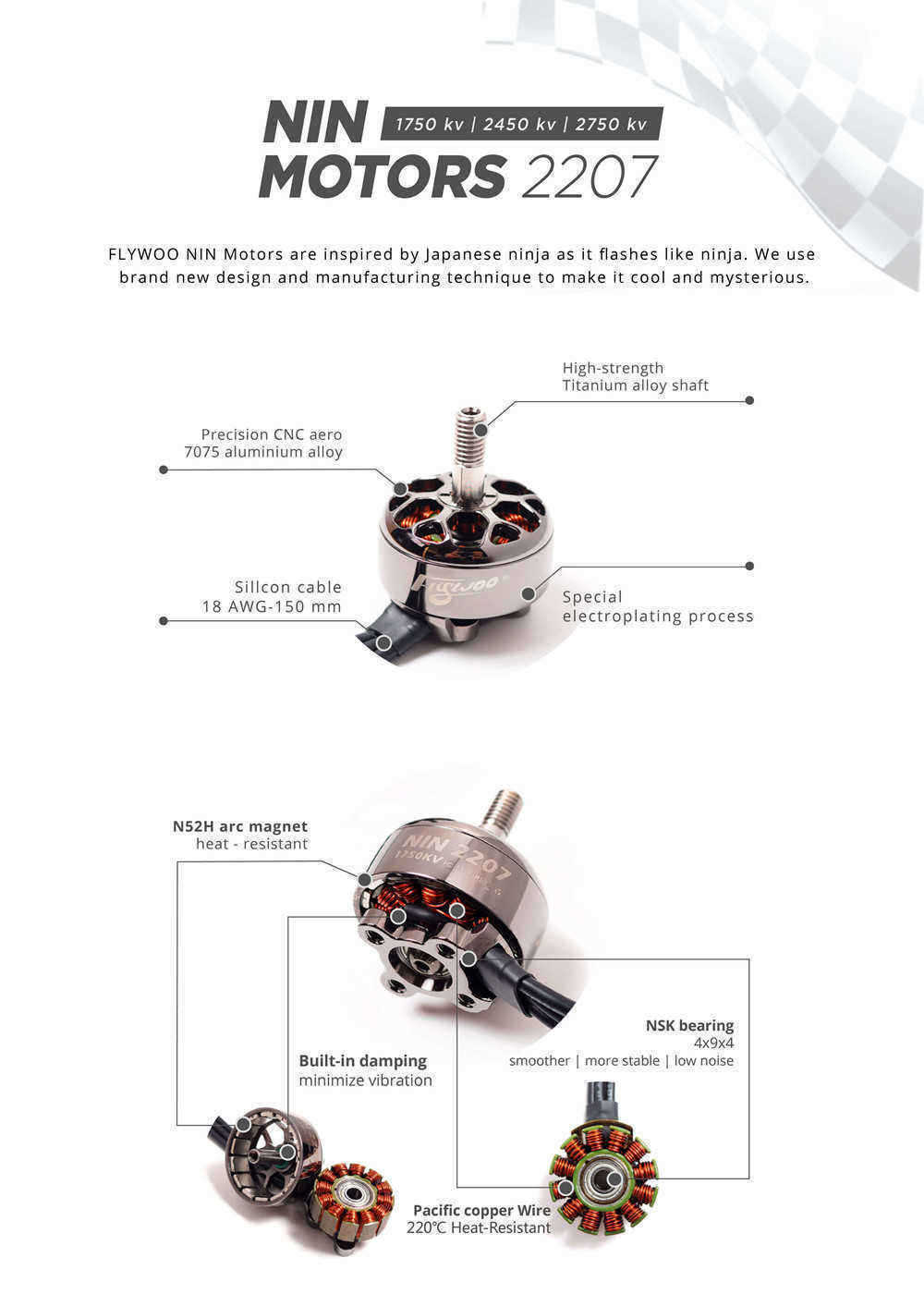 FLYWOO-NIN-N2207-2207-2-6S-FPV-175024502750KV-Titanium-Brushless-Motor-for-RC-Drone-FPV-Racing-1411737