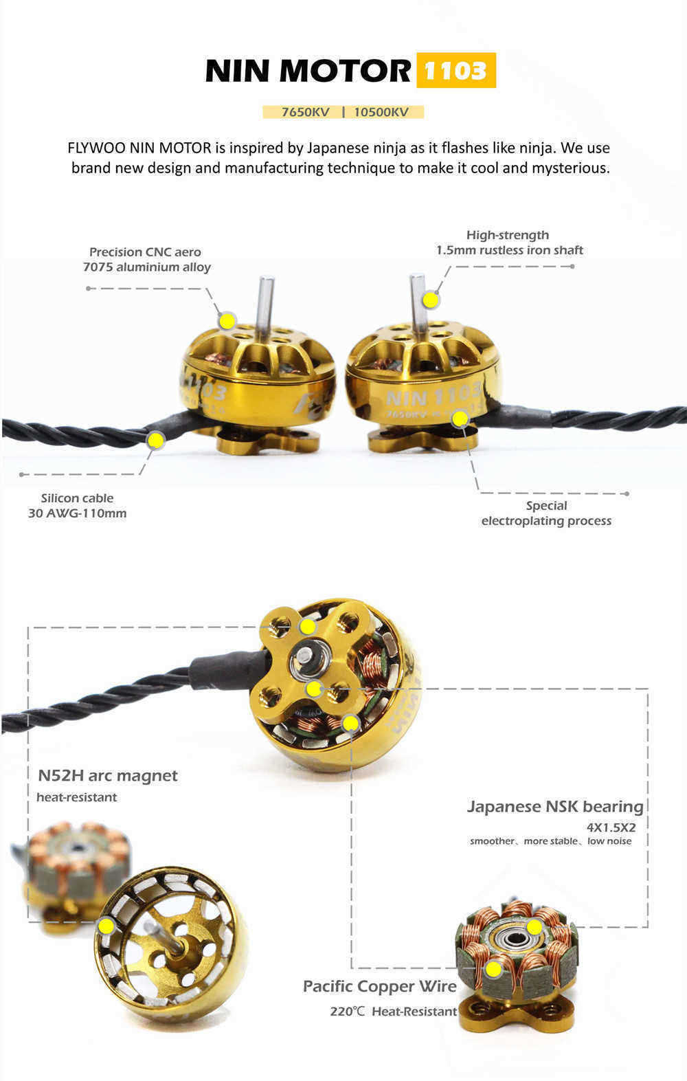 FLYWOO-NIN-TINY-NT1103-1103-7650KV-10500KV-1-3S-Brushless-Motor-for-RC-Drone-FPV-Racing-1530343