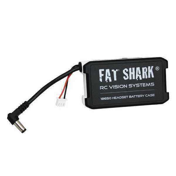 Fatshark-74V-18650-Li-ion-Cell-Battery-Case-DC5525-For-FPV-Goggles-Video-Headset-without-Battery-1133893