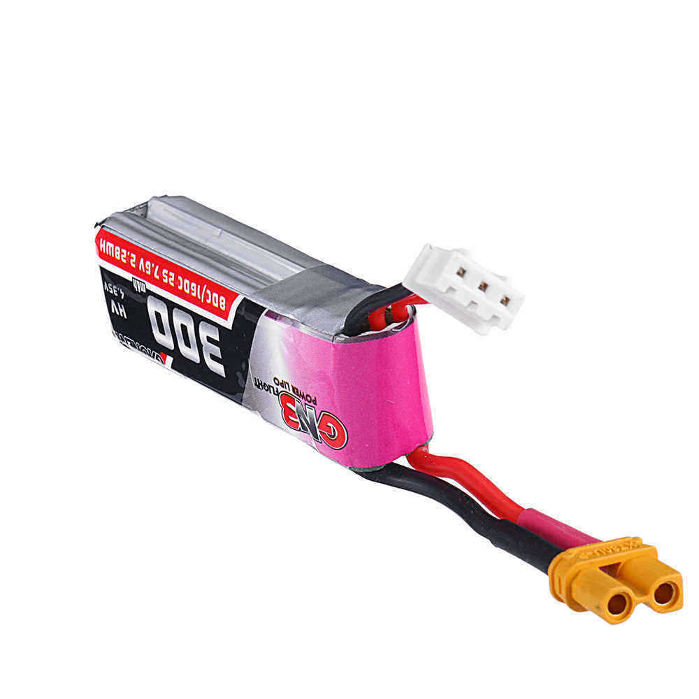 Gaoneng-76V-300mAh-80C160C-2S-HV-435V-XT30-Lipo-Battery-for-BETAFPV-Whoop-Quadcopter-1399691