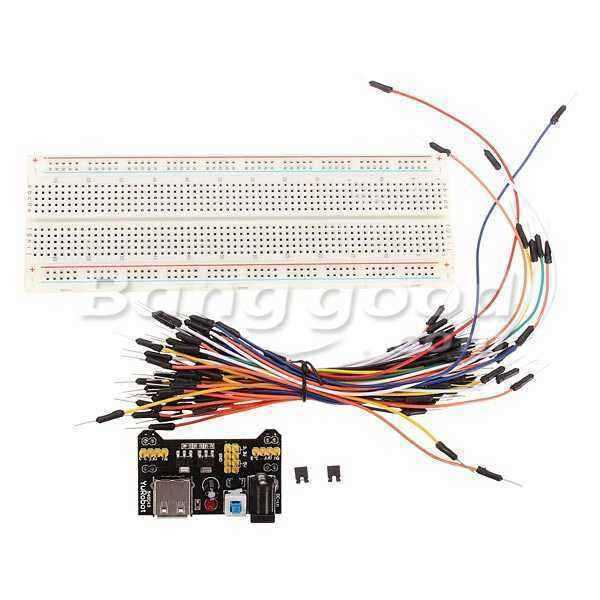 Geekcreitreg-MB-102-MB102-Solderless-Breadboard--Power-Supply--Jumper-Cable-Kits-Dupont-Wire-For-Ard-933600