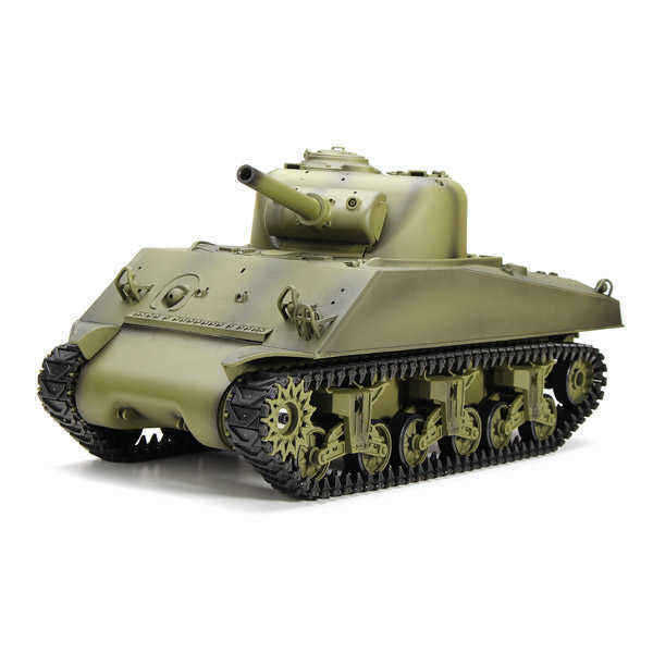 Heng-Long-3898-1-24G-116-US-Sherman-M4A3-Tank-Radio-Control-Battle-Tank-1036278