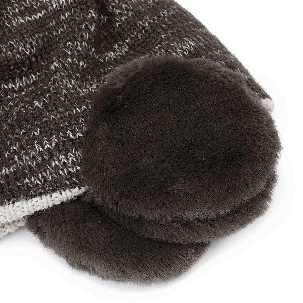 Imitation-Rabbit-Fur-Earmuffs-Knit-Hat-Men-Women-Winter-Windproof-Warm-Beanie-Cap-1367398