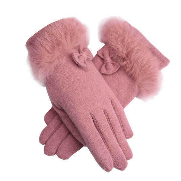 LYZA-Women-Warm-Elegant-Wool-Gloves-Casual-Windproof-Full-Fingers-Gloves-1189348