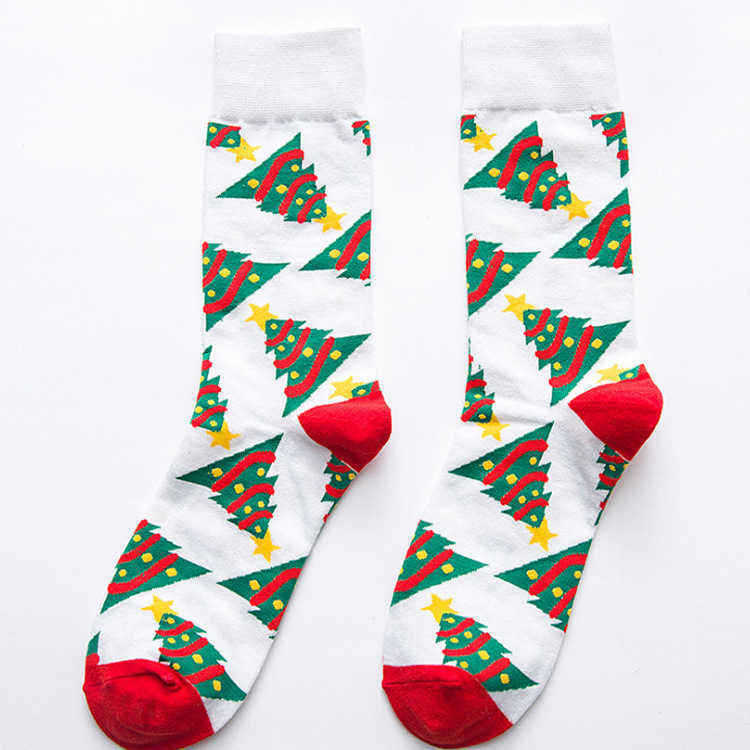 Ladies-Chiristmas-Pattern-Jacquard-Cotton-Middle-Tube-Socks-Casual-Outdoor-Socks-1376334