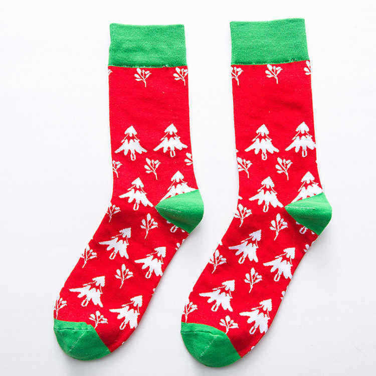 Ladies-Chiristmas-Pattern-Jacquard-Cotton-Middle-Tube-Socks-Casual-Outdoor-Socks-1376334