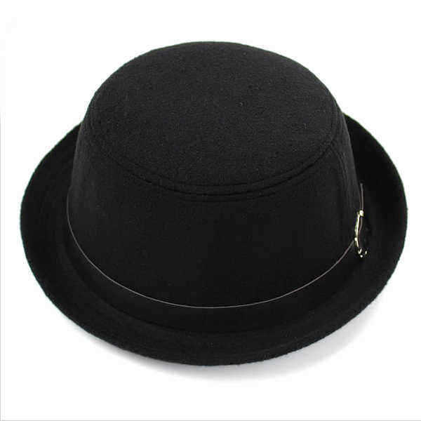 Ladies-Hat--Korean-Version-Stylish-Woolen-Solid-Little-Dome-British-Retro-Cap-1024002