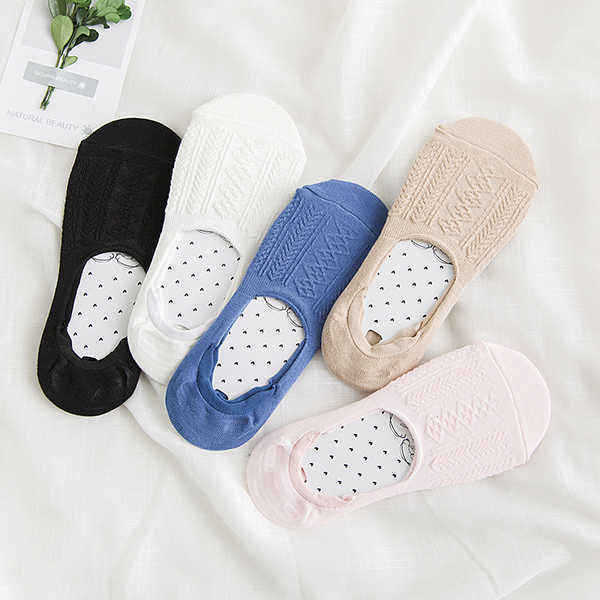 Lady-Girls-Cotton-Soft-Invisible-Boat-Socks-Good-Elastic-Antiskid-Casual-Socks-1265433