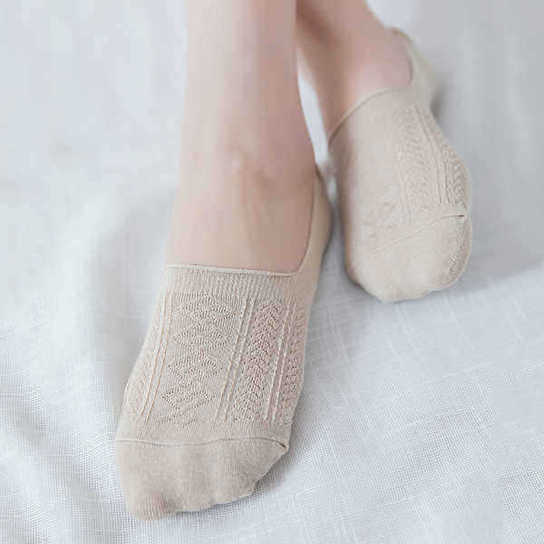 Lady-Girls-Cotton-Soft-Invisible-Boat-Socks-Good-Elastic-Antiskid-Casual-Socks-1265433