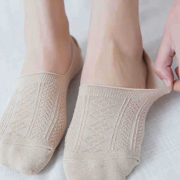 Lady-Girls-Cotton-Soft-Invisible-Boat-Socks-Good-Elastic-Antiskid-Casual-Socks-1265433