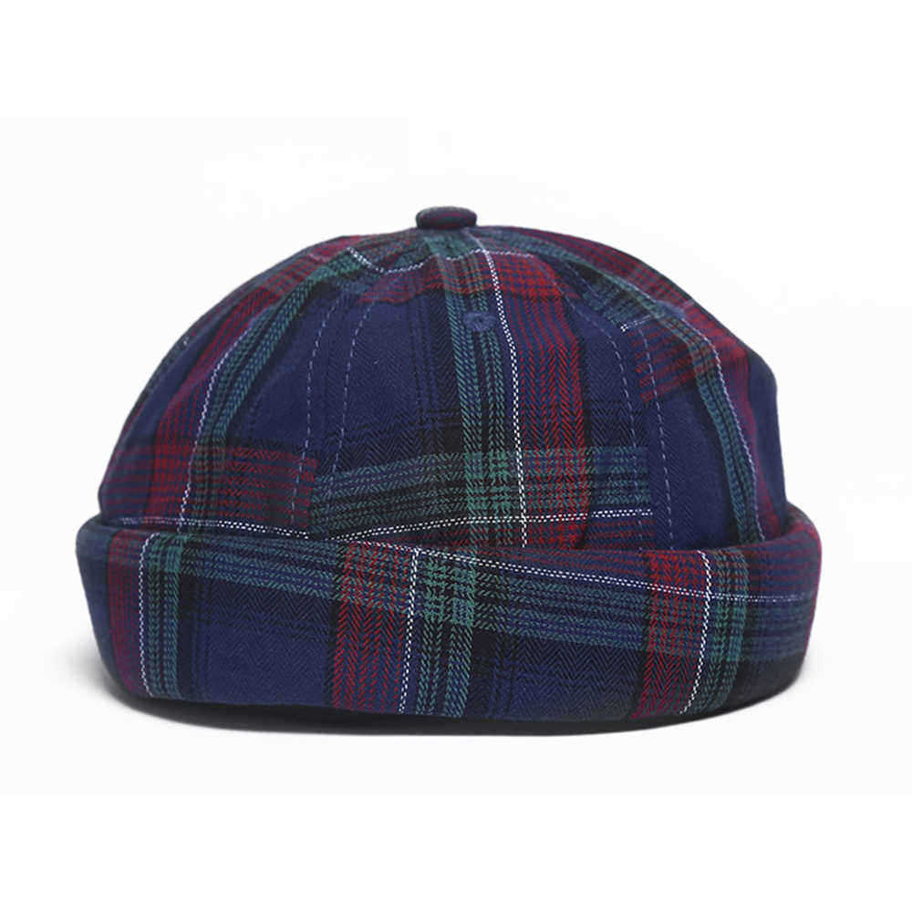 Landlord-Cap-Dome-Cap-Innocent-Plaid-Sailor-Cap--Street-Trends-Melon-Stripe-Brimless-Hats-1542982