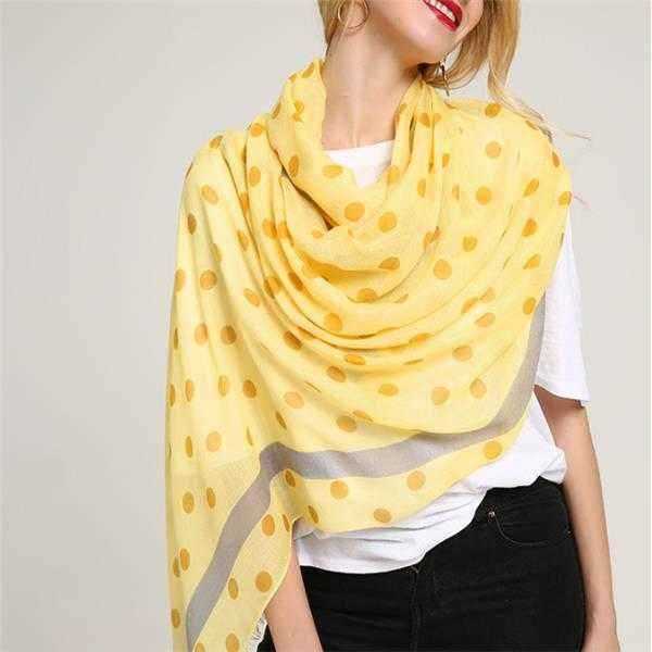 Linen-Lightweight-Simple-Wave-Point-Print-Scarf-Wraps-Women-Fashion-Summer-Shawl-1275488