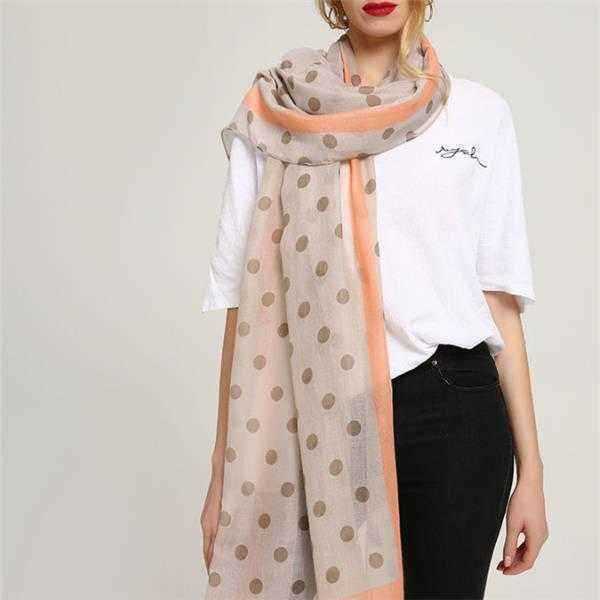 Linen-Lightweight-Simple-Wave-Point-Print-Scarf-Wraps-Women-Fashion-Summer-Shawl-1275488