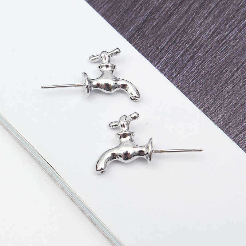 Lovely-Water-Tap-Wrench-Ear-Stud-Art-Earrings-1136055