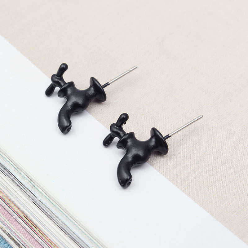 Lovely-Water-Tap-Wrench-Ear-Stud-Art-Earrings-1136055