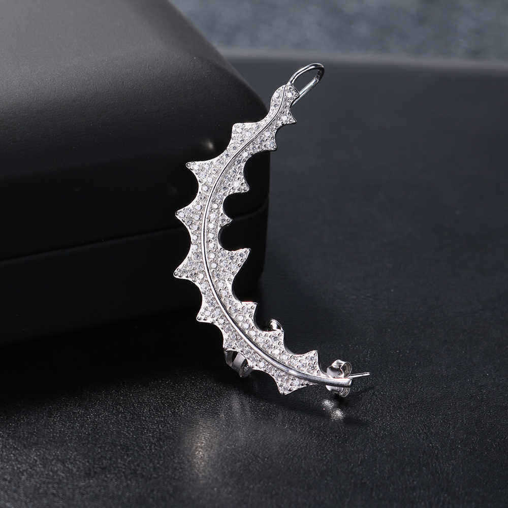 Luxury-925-Sterling-Silver-Earrings-Leaf-Full-Zirconia-Ear-Cuff-Piercing-Earrings-for-Women-1283380