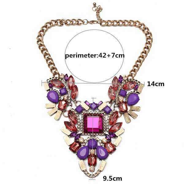 Luxury-Crystal-Water-Drop-Flower-Choker-Statement-Pendant-Necklace-974981