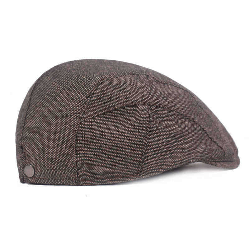 Men-Cotton-Beret-Caps-Forward-Caps-Outdoor-Travel-Hats-Retro-Hat-1517960