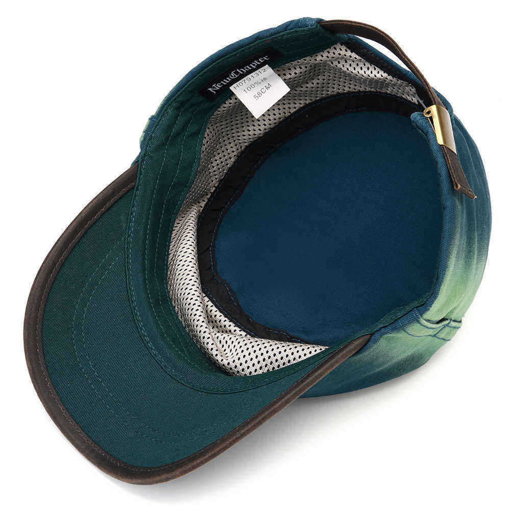 Men-New-Washed-Cotton-Flat-Top-Hats-Adjustbale-Fashion-Outdoor-Military-Cap-Peaked-Cap-Visor-1343586