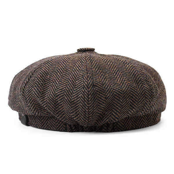 Men-Visor-Woolen-Blending-Newsboy-Beret-Caps-Outdoor-Casual-Winter-Cabbie-Ivy-Flat-Hat-1125982