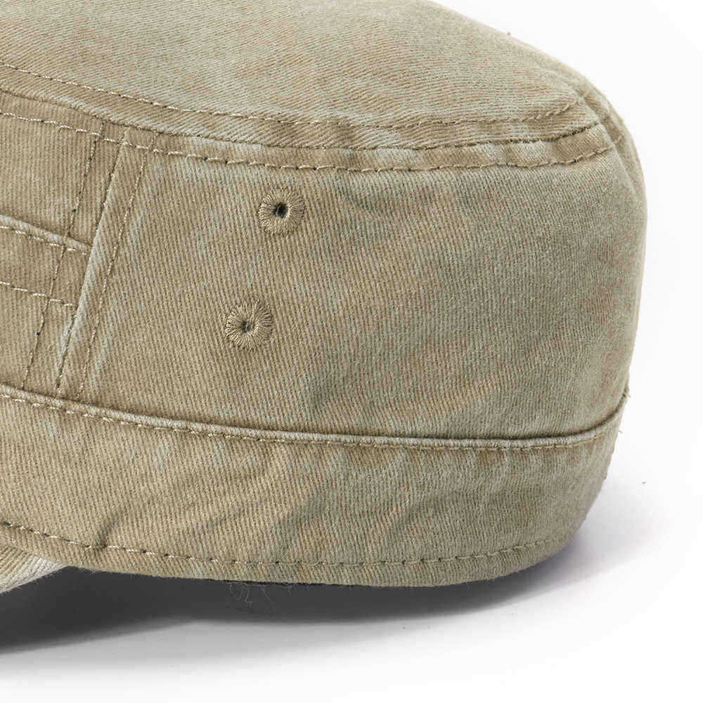 Men-Vogue-Cotton-Solid-Color-Flat-Hats-Sunshade-Casual-Outdoors-Peaked-Forward-Cap-Adjustable-Hat-1443475