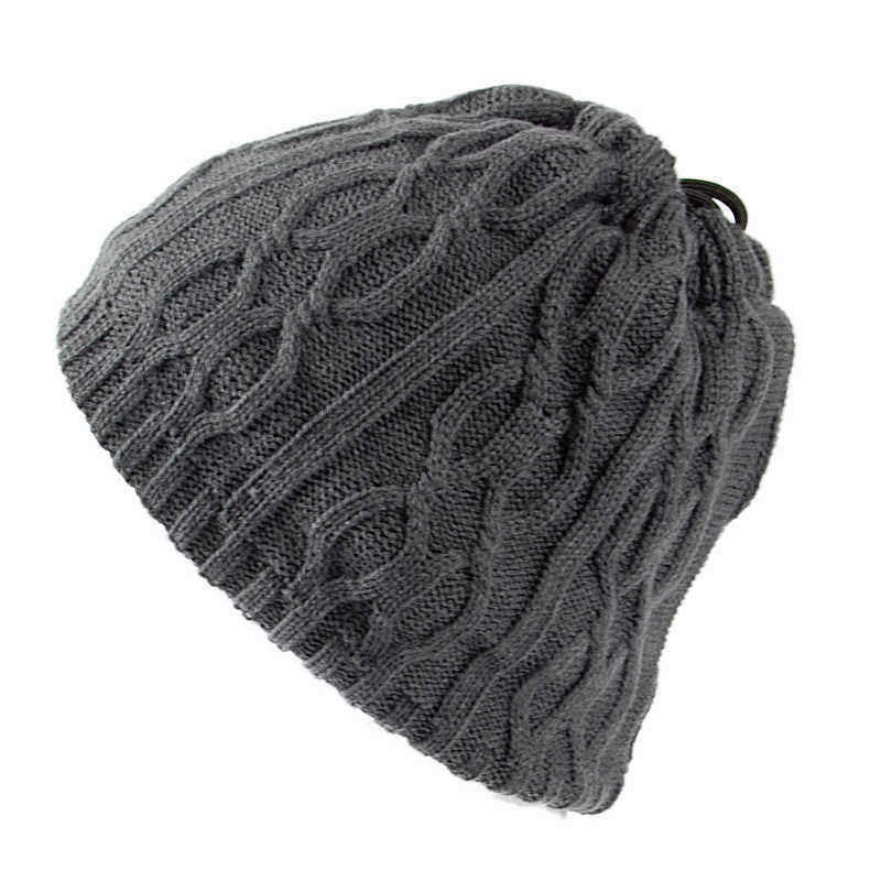 Men-Winter-Multi-purpose-Thicken-Knit-Plush-Beanie-Cap-Scarf-Outdoor-Earmuffs-Ski-Skullcap-1350567