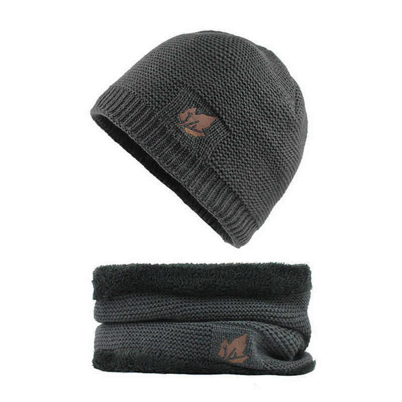 Men-Winter-Thicken-Plus-Velvet-Knit-Hat-Scarf-Set-Outdoor-Earmuffs-Beanie-With-Neck-Cover-1349980