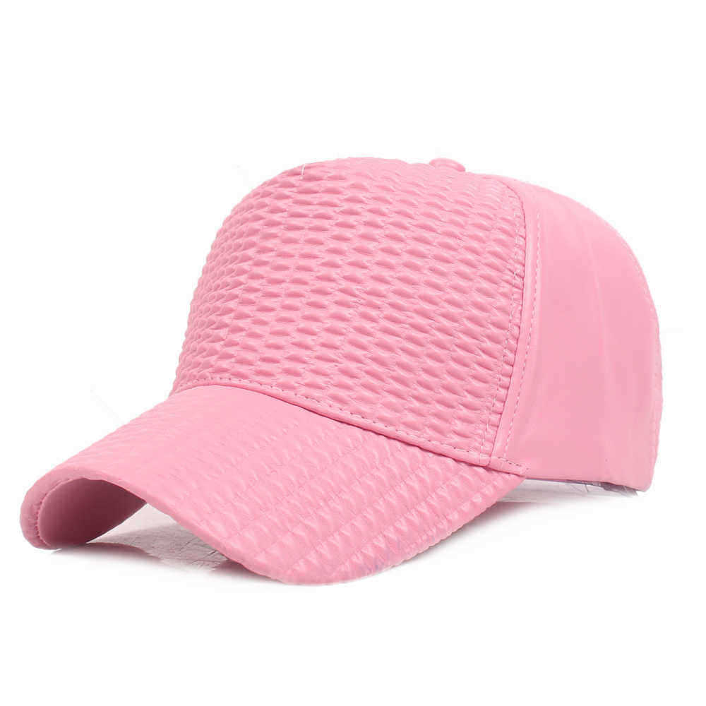 Men-Woman-Outdoor-Sports-PU-Leather-Baseball-Cap-Sunscreen-Visor-Peaked-Cap-1349732