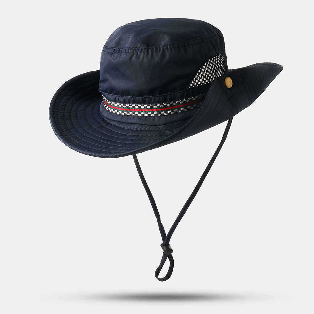 Men-Woman-Quick-drying-Fisherman-Bucket-Hat-Foldable-Visor-Hat-With-Embroidery-1532800