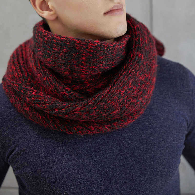 Men-Woman-Vintage-Winter-Warm-Thicken-Knitted-Gird-Scarf-Gradient-1349101