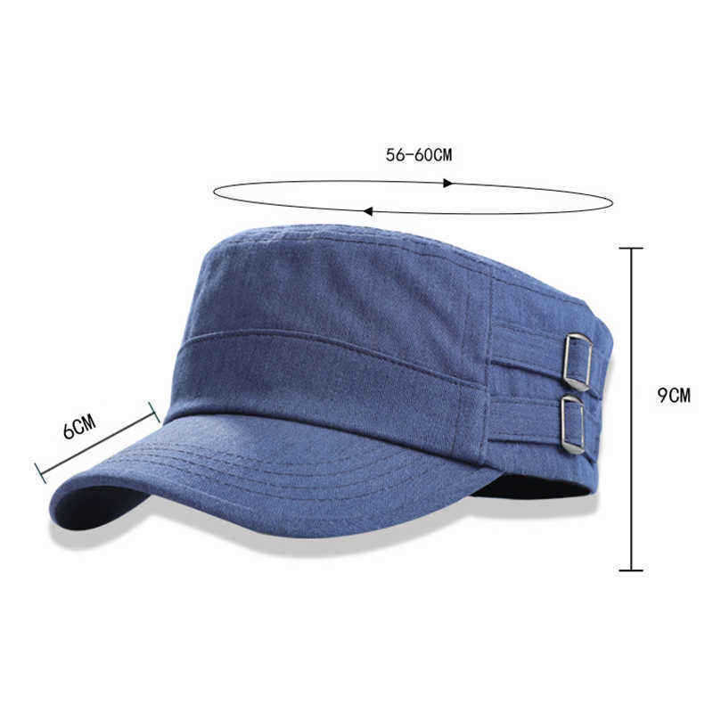 Men-Women-Breathable-Adjustable-Flat-Hats-Four-Seasons-Cap-1402345