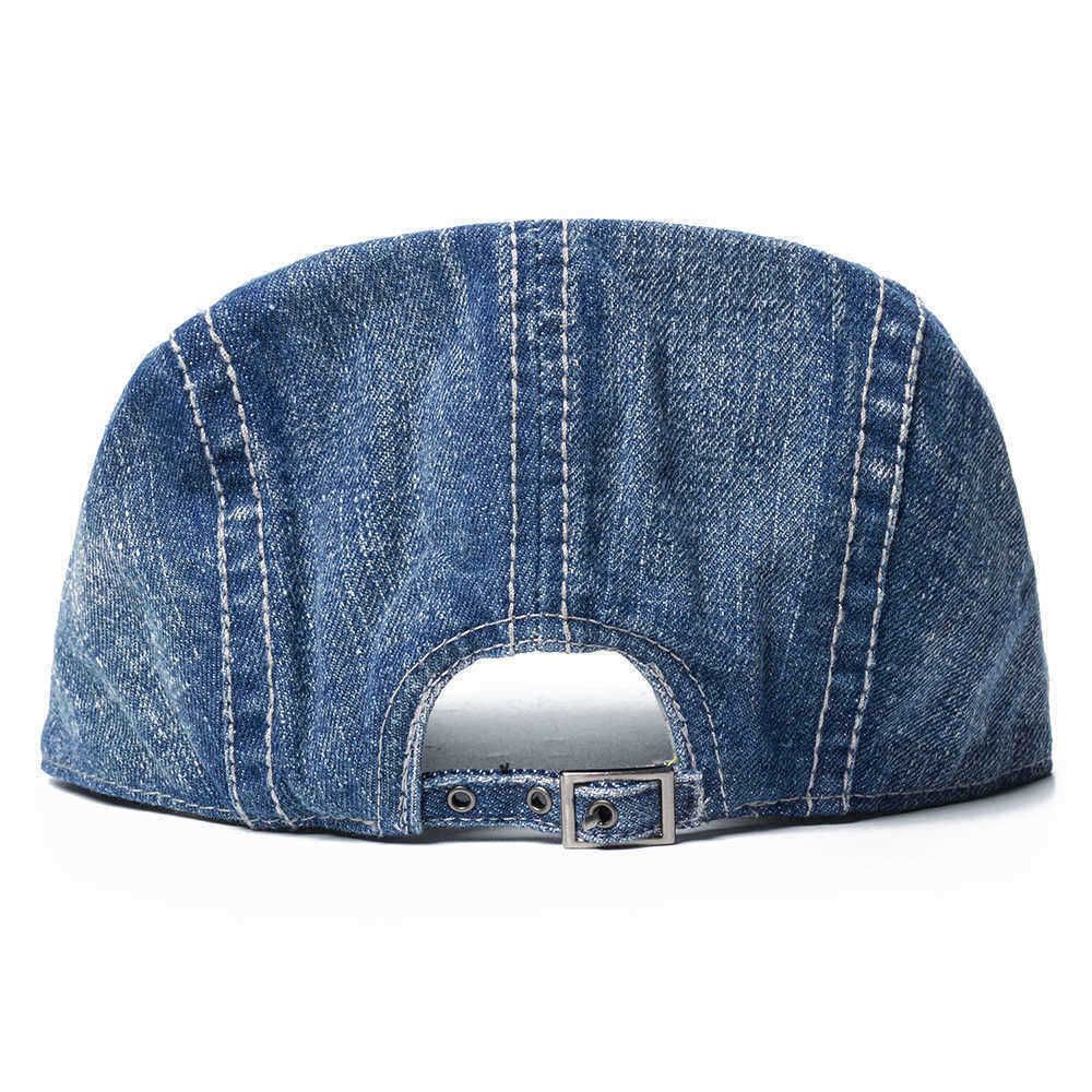 Men-Women-Cotton-Vogue-Beret-Caps-Sunshade-Casual-Outdoors-Peaked-Forward-Hat-1451641