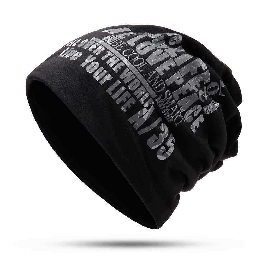 Men-Women-Earmuffs-Letter-Beanie-Hat-Winter-Warm-Outdoor-Ski-Double-Layers-Skull-Caps-1382593