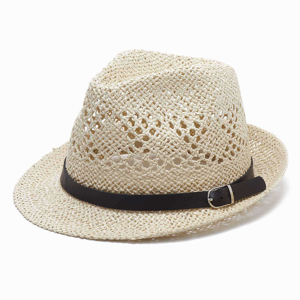 Men-Women-Personalized-Handmade-Straw-Jazz-Hat-Outdoor-Travel-Beach-Breathable-Mesh-Hollow-Sun-Cap-1324634