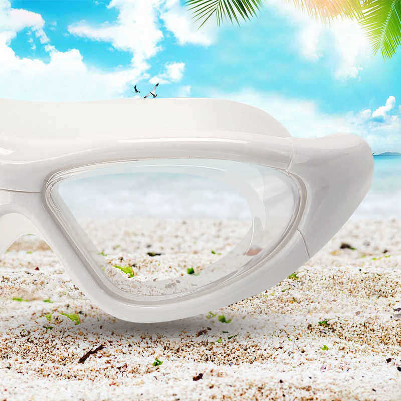 Men-Women-Polycarbonate-HD-Transparent-Waterproof-Anti-Fog-Swimming-Goggles-Reading-Glasses-1329225