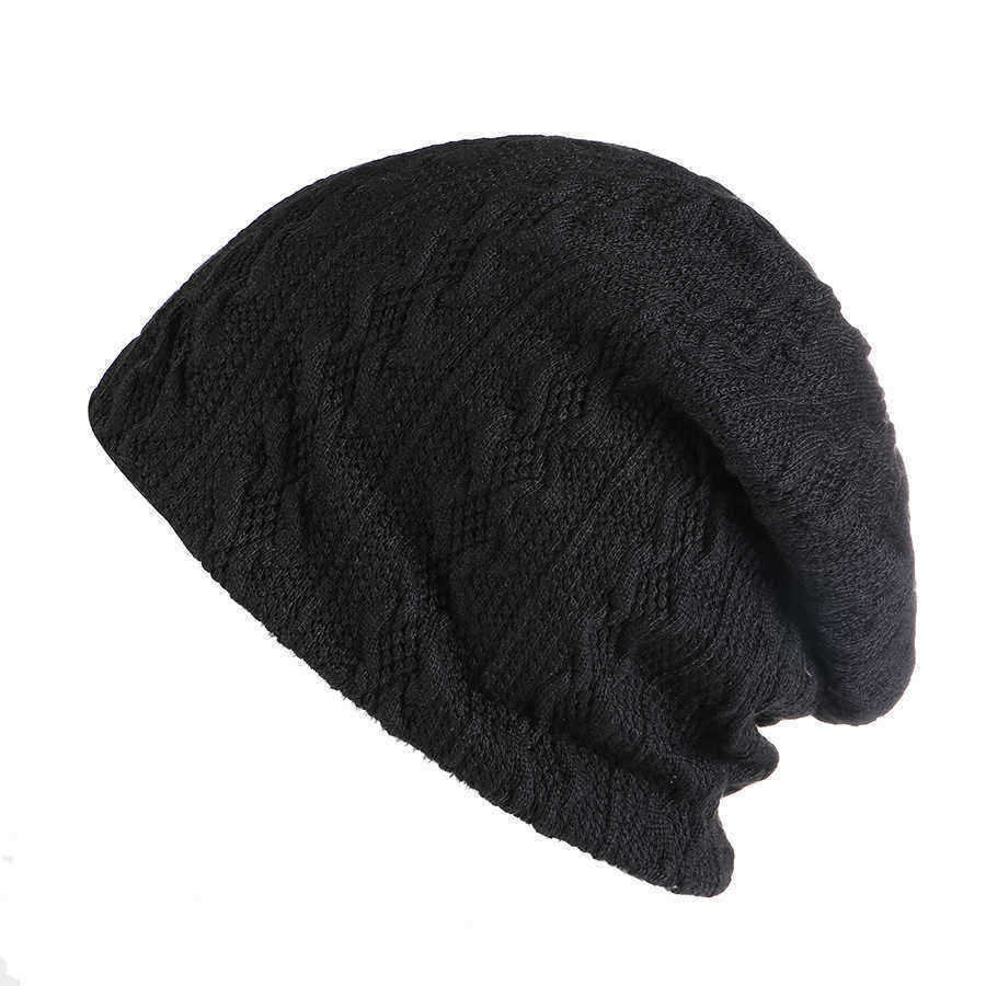 Men-Women-Slouchy-Plus-Velvet-Bonnet-Outdoor-Winter-Earmuffs-Ski-Knit-Hat-Beanie-1324757