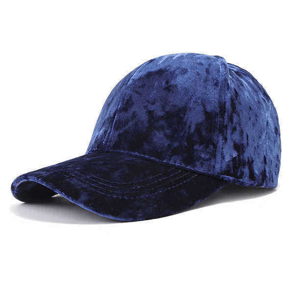 Men-Women-Solid-Baseball-Flat-Bill-Galaxy-Hat-Hippie-Snapback-HipHop-Adjustable-Velvet-Cap-1213547