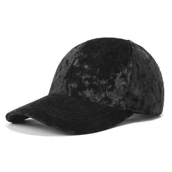 Men-Women-Solid-Baseball-Flat-Bill-Galaxy-Hat-Hippie-Snapback-HipHop-Adjustable-Velvet-Cap-1213547