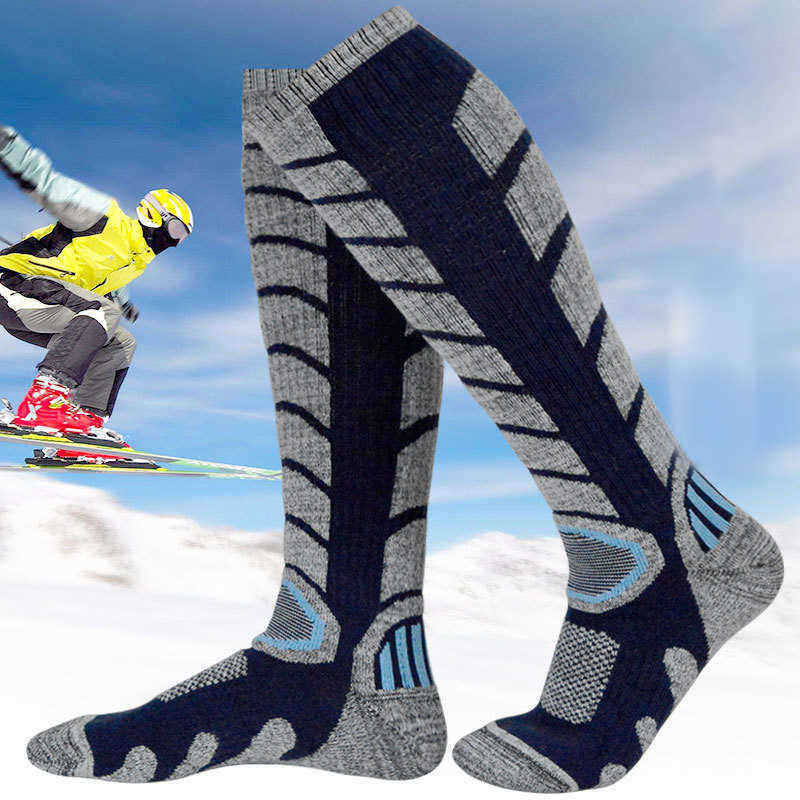 Men-Women-Sport-Skiing-Socks-Thickening-Warm-Breathable-Quick-drying-Calf-Tube-Socks-1391148