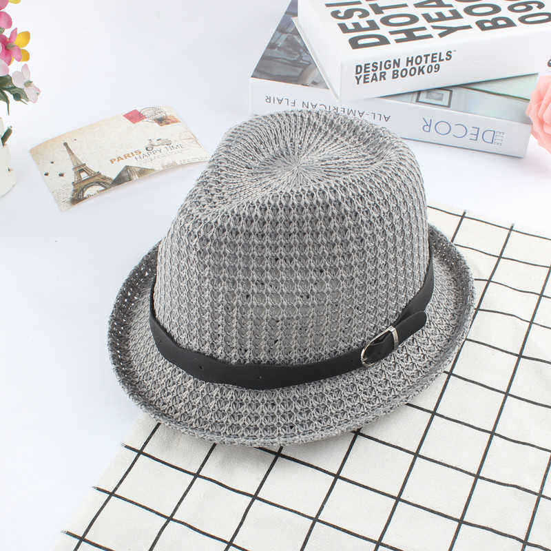 Men-Women-Straw-Knited-Sunscreen-Jazz-Hat-Outdoor-Casual-Travel-Breathable-Hat-1451895