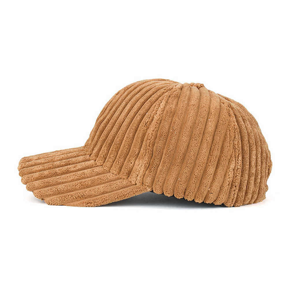 Men-Women-Striped-Corduroy-Baseball-Cap-Sun-Hat-Outdoor-Sunshade-Hat-1546095