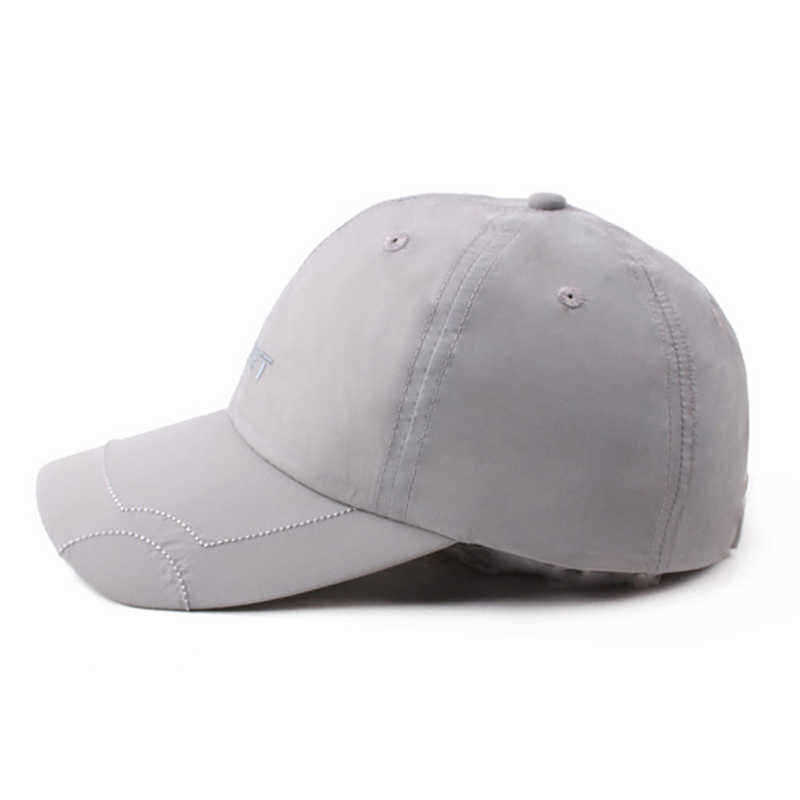 Men-Women-Summer-Plain-Breathable-Quick-Dry-Hat-Sun-Protection-Snapback-Visor-1326895