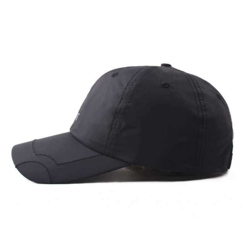 Men-Women-Summer-Plain-Breathable-Quick-Dry-Hat-Sun-Protection-Snapback-Visor-1326895