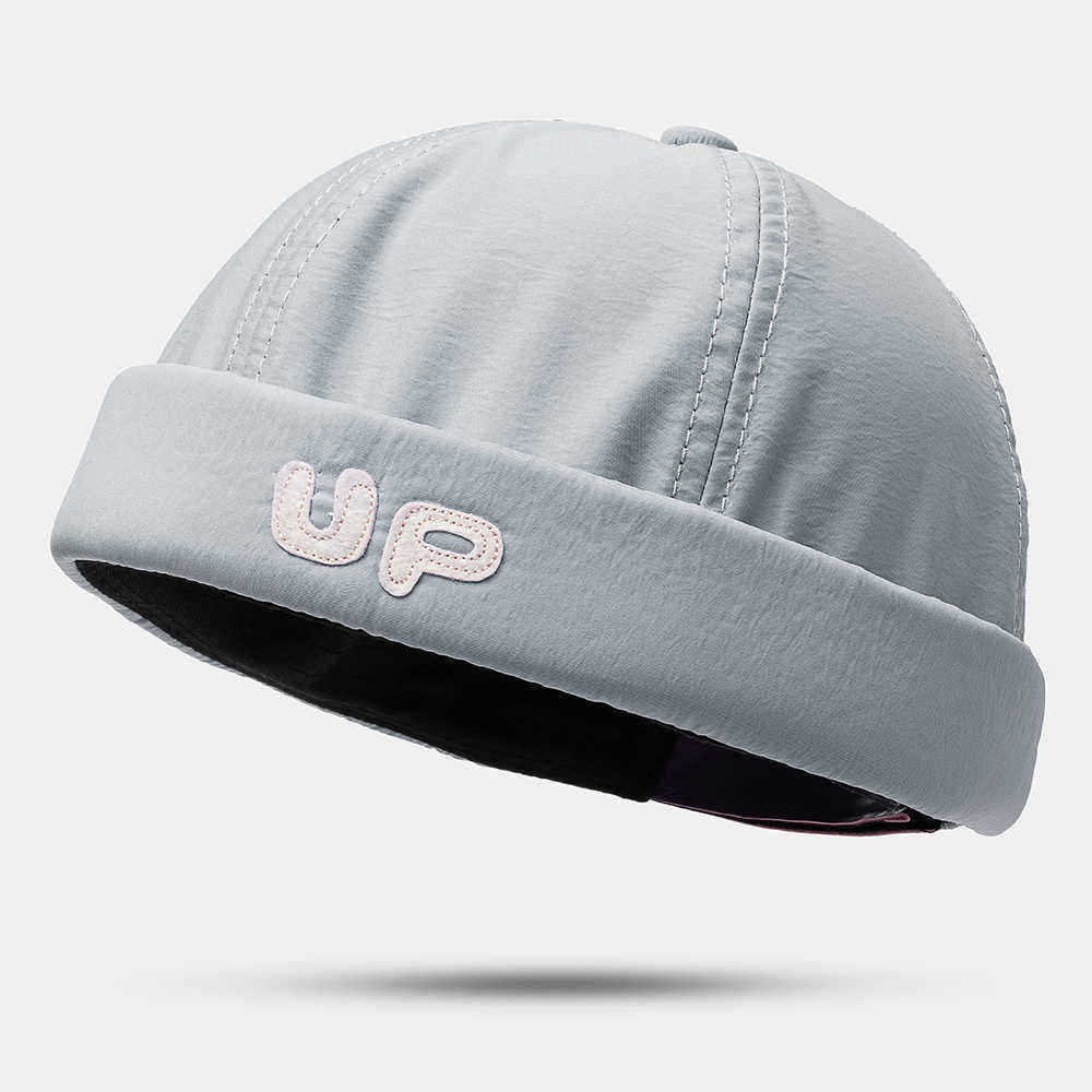 Men-Women-Thin-Section-Hat-Hip-Hop-Hat-Yuppie-Hat-Sailor-Cap-With-UP-Letters-Brimless-Hats-1543990