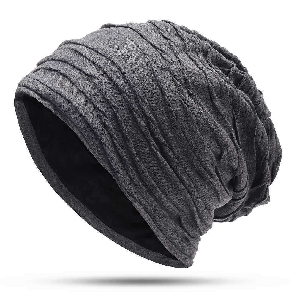 Men-Women-Vintage-Earmuffs-Beanie-Cap-Outdoor-Slouchy-Skullcap-Flexible-1338891