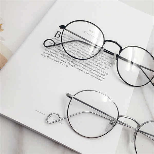 Men-Women-Vintage-Round-Circle-Eyeglasses-Clear-Lens-Casual-Optical-Glasses-1132491