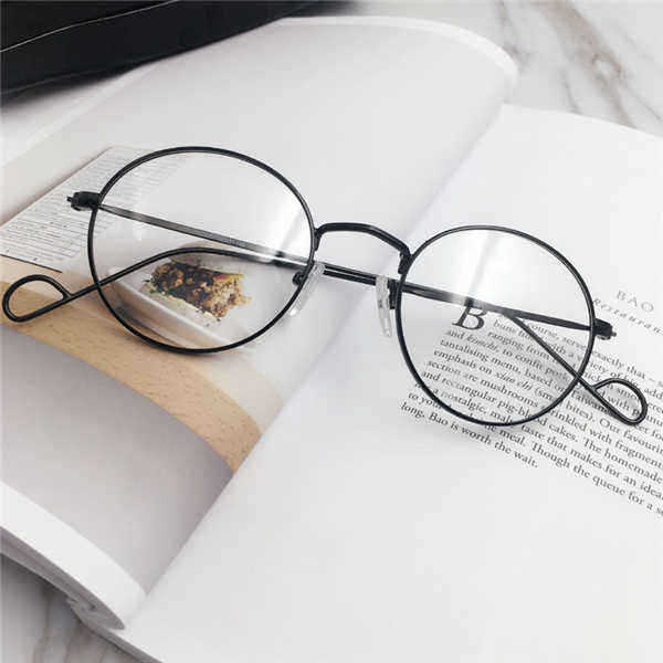 Men-Women-Vintage-Round-Circle-Eyeglasses-Clear-Lens-Casual-Optical-Glasses-1132491