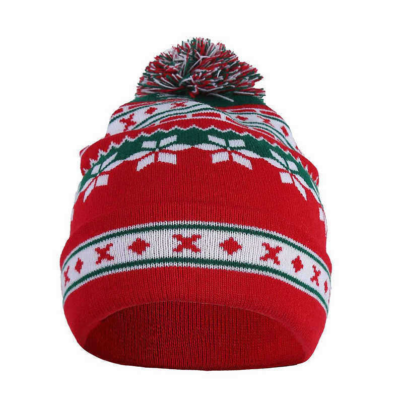 Men-Women-Vintage-Santa-Christmas-Knit-Hat-Outdoor-Windproof-Earmuffs-Gift-Beanie-Cap-1369752