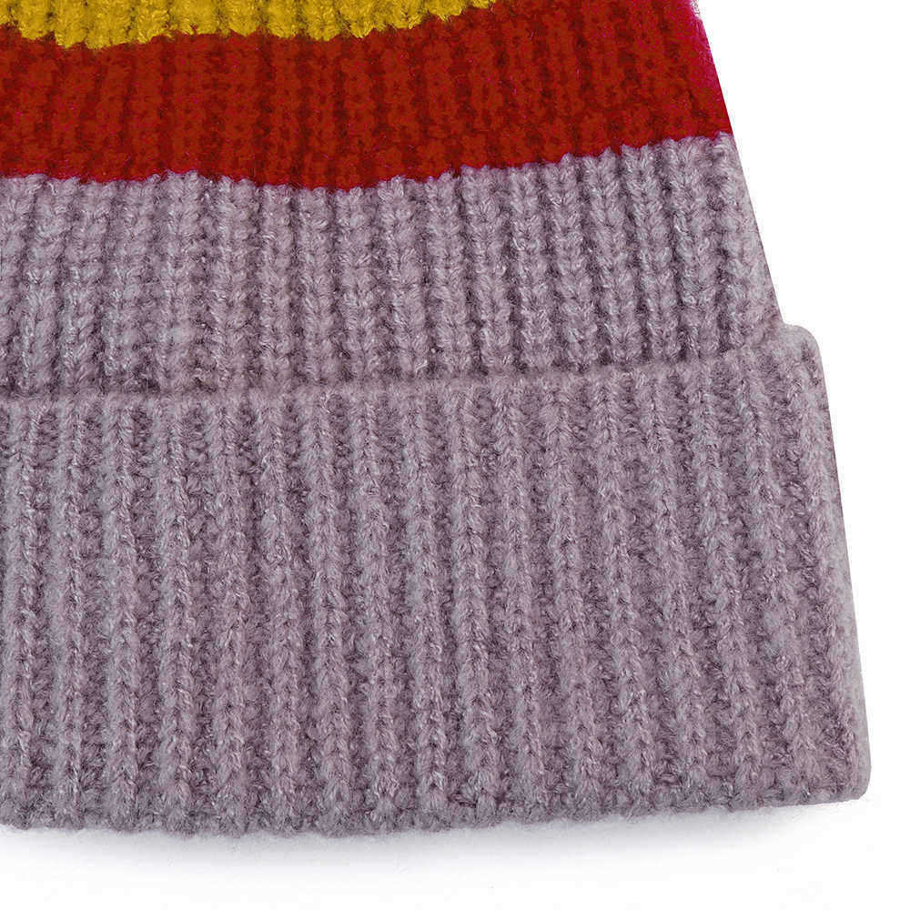 Men-Women-Vintage-Stripe-Earmuffs-Knit-Beanie-Hat-Flexible-Ski-Skull-Cap-1386790