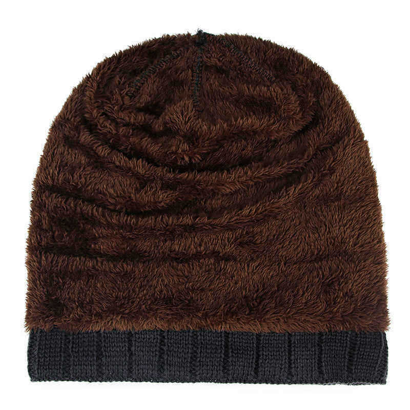 Men-Women-Vintage-Windproof-Earmuffs-Knit-Plush-Hat-Outdoor-Ski-Beanie-Cap-1369024